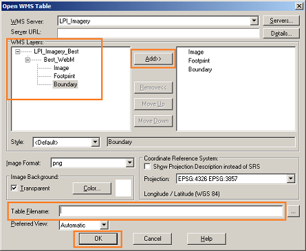 MapInfo - Add Layers