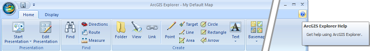 ArcGIS Explorer Help