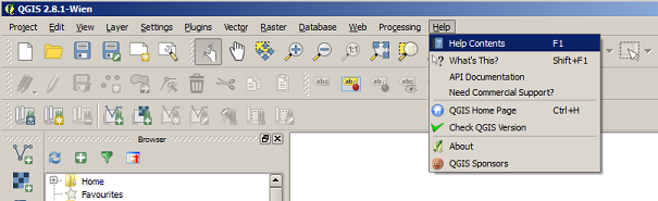 QGIS - Help