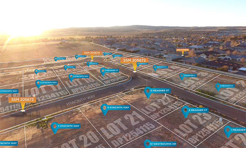 Cadastre story map image